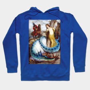 Angelika, guarded by a dragon (Angelica and Ruggiero) - Arnold Böcklin Hoodie